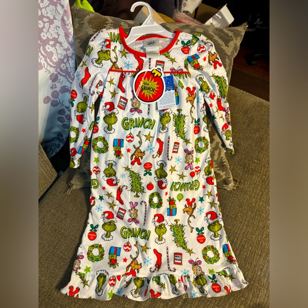 The Grinch Who Stole Christmas Toddler’s Nightgown Pajama